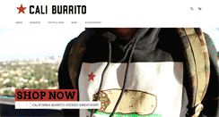 Desktop Screenshot of cali-burrito.com